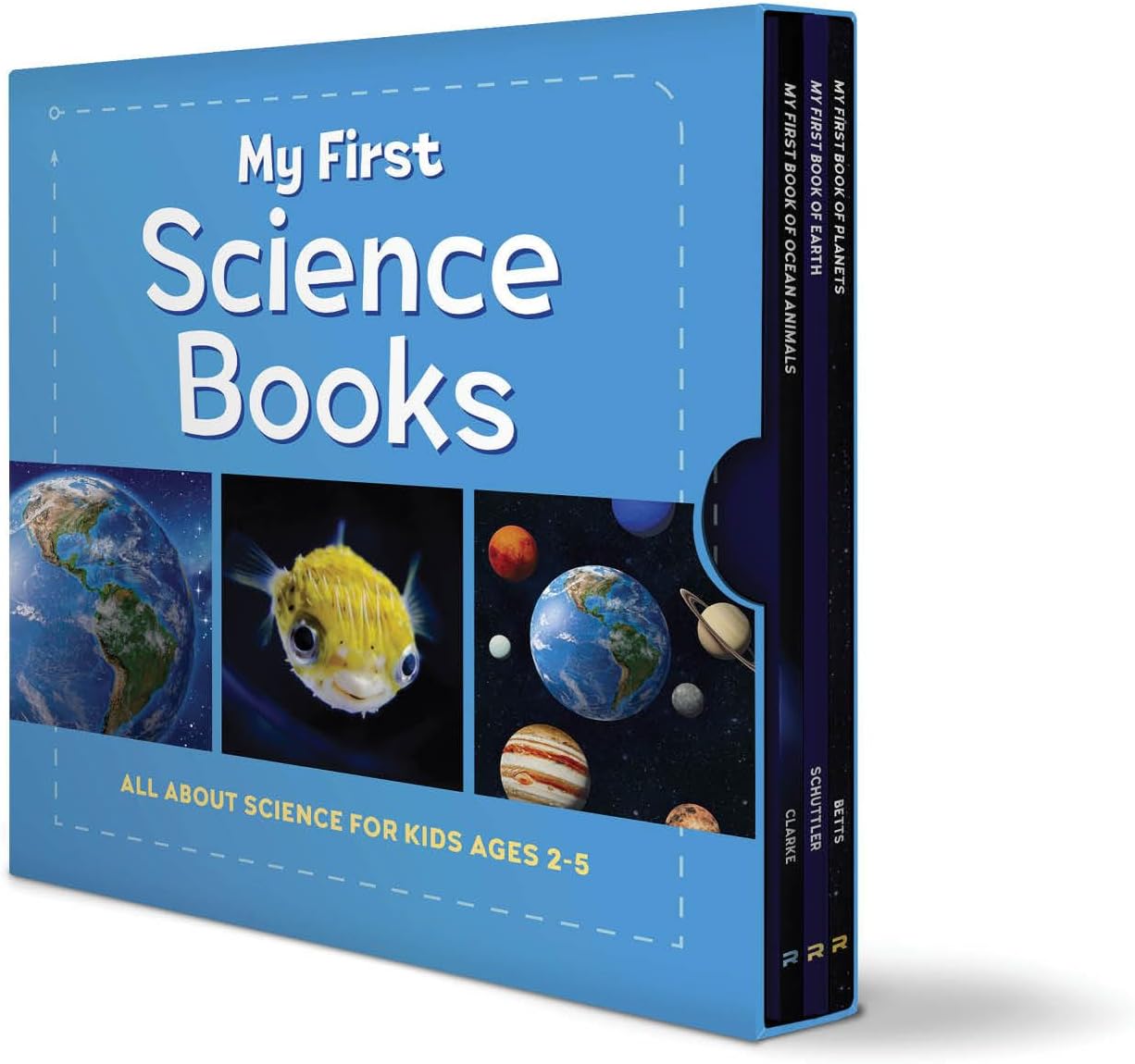 My First Science Books Box Set: All About Science for Kids Ages 2-5 (My First Book of) by Rockridge Press