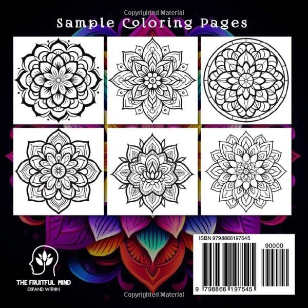 Mini Mandalas: Pocket Size Adult Coloring Book Featuring 50 Easy and Relaxing Mandala Designs by Morgana Skye