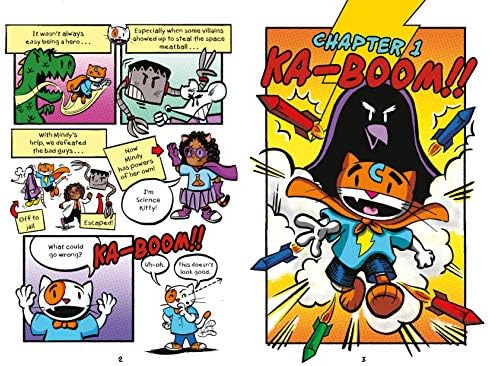 Max Meow Book 2: Donuts and Danger: (A Graphic Novel) by John Gallagher