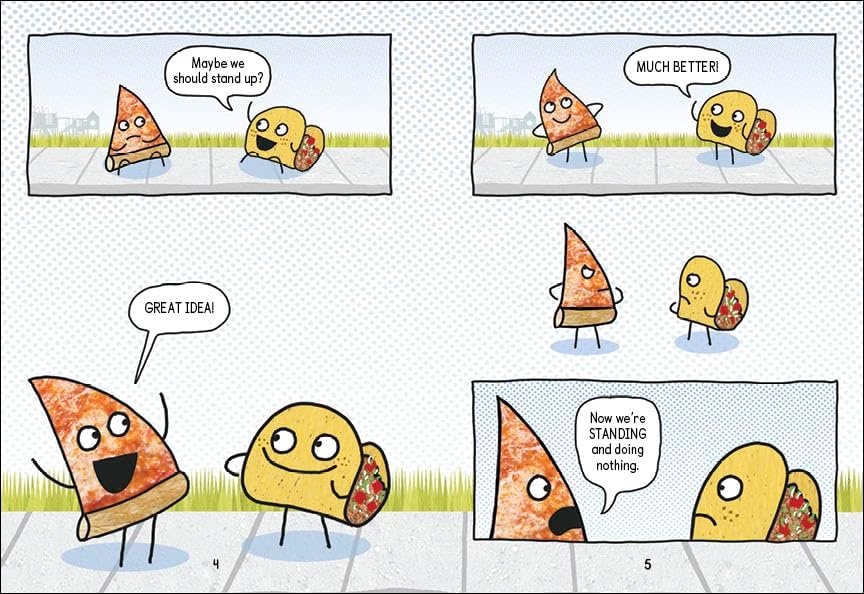 Pizza and Taco: Best Party Ever!: (A Graphic Novel) by Stephen Shaskan