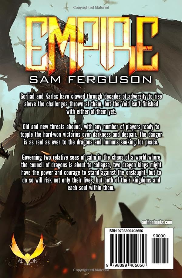 Empire: A Dragon Epic Fantasy Adventure (Dragons of Kendualdern) by Sam Ferguson