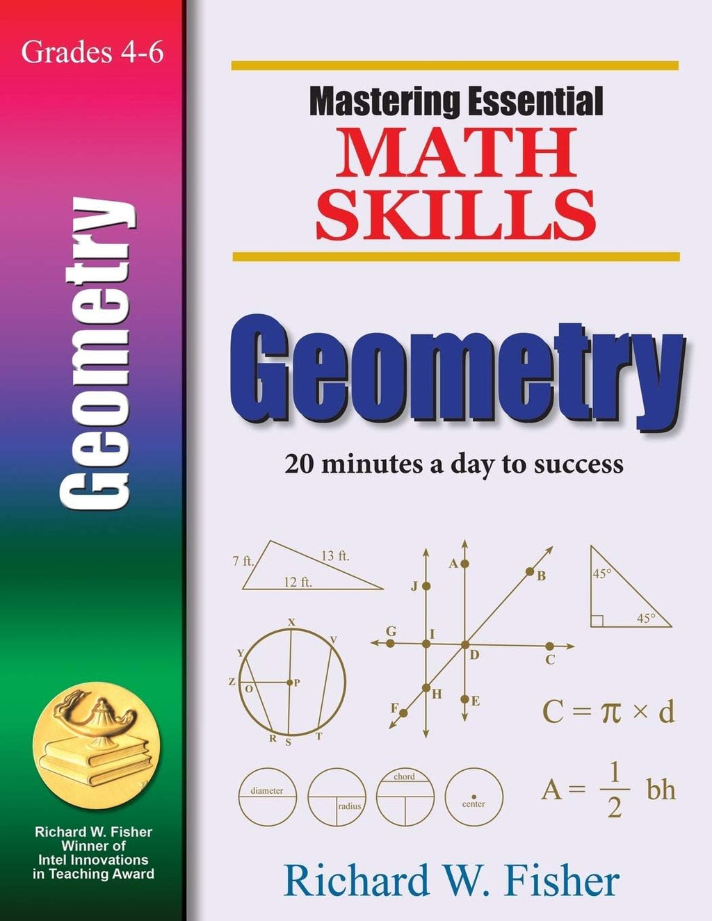 Mastering Essential Math Skills GEOMETRY Grades 4-6 by Richard W. Fisher
