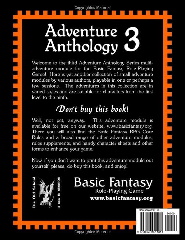 Adventure Anthology 3 by James Lemon