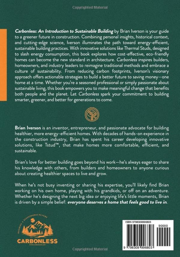 Carbonless: An Introduction to Sustainable Building by Brian Iverson