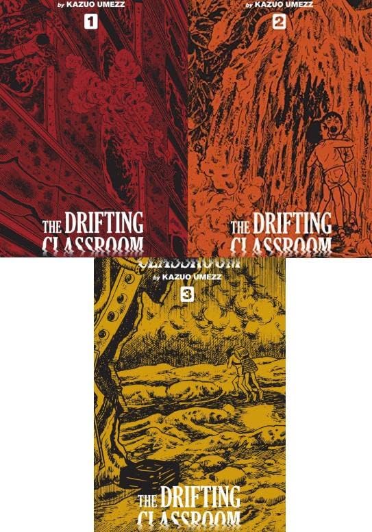 The Drifting Classroom: Perfect Edition Vol 1-3 Full Collection 3 Books Set by Kazuo Umezz by Kazuo Umezz