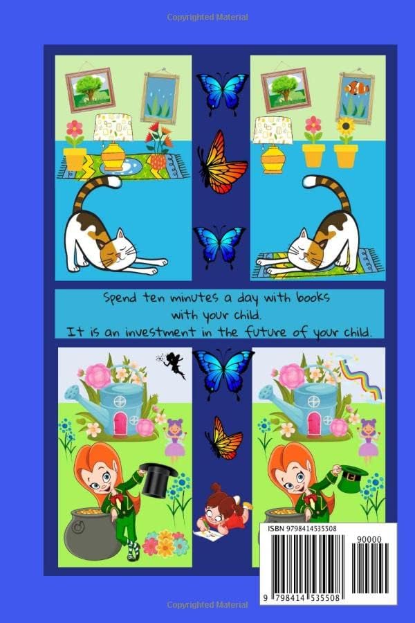 Spot the difference. Puzzle book for girls age 2-6. Acitivity Book: A bedtime book for children in their free time (A series to help with the overall development of young children.) by Miss Susanna Petri