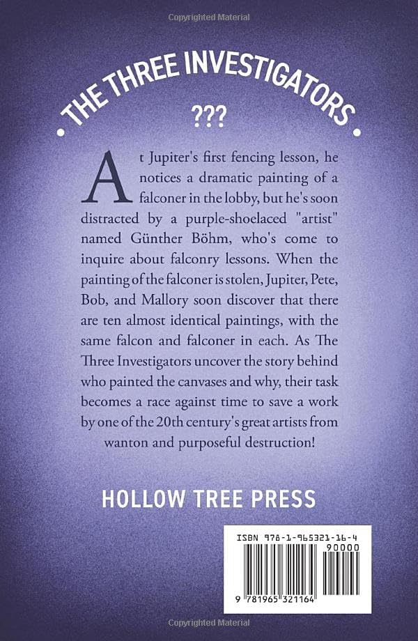 The Mystery of the Factitious Falconer (New Three Investigators) by Elizabeth Arthur