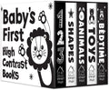Baby’s First High-Contrast Books Boxed Set [Box Set of 5] - Age Group: 0+ / Black and White Tummy Time Books /Illustrated Board Book for Kids/Toddlers / (High Contrast Board Books) by Wonder House Books