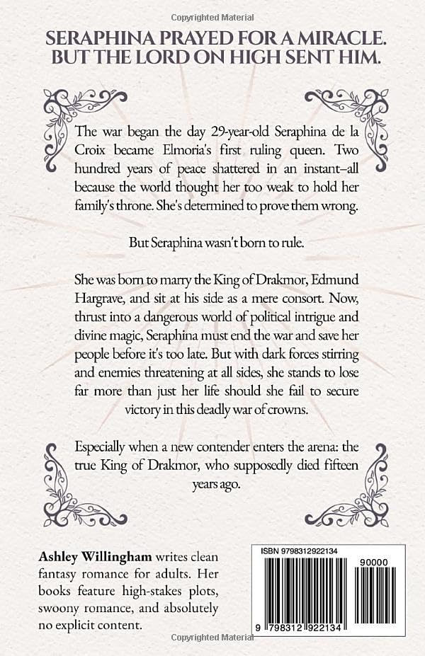 A War of Crowns: An Epic, No-Spice Fantasy Romance by Ashley Willingham