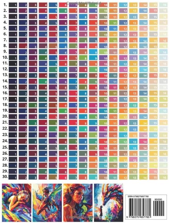 Fantasy Color by Number book for Adults: Fairy and Dragon Coloring Book by Auriel Wonders