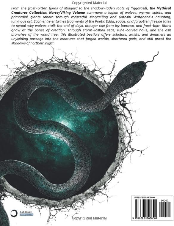 Encyclopedia of Mythical Creatures - Norse and Viking Mythology: An Illustrated Bestiary of Legendary Beasts, Monsters & Spirits from Ancient Worlds. (Mythology and Folklore) by Ziggy Quinete