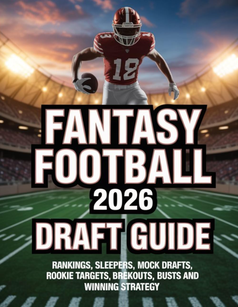 FANTASY FOOTBALL 2026 DRAFT GUIDE: RANKINGS, SLEEPERS, MOCK DRAFTS, ROOKIE TARGETS, BREKOUTS, BUSTS AND WINNING STRATEGY by Mr Deep