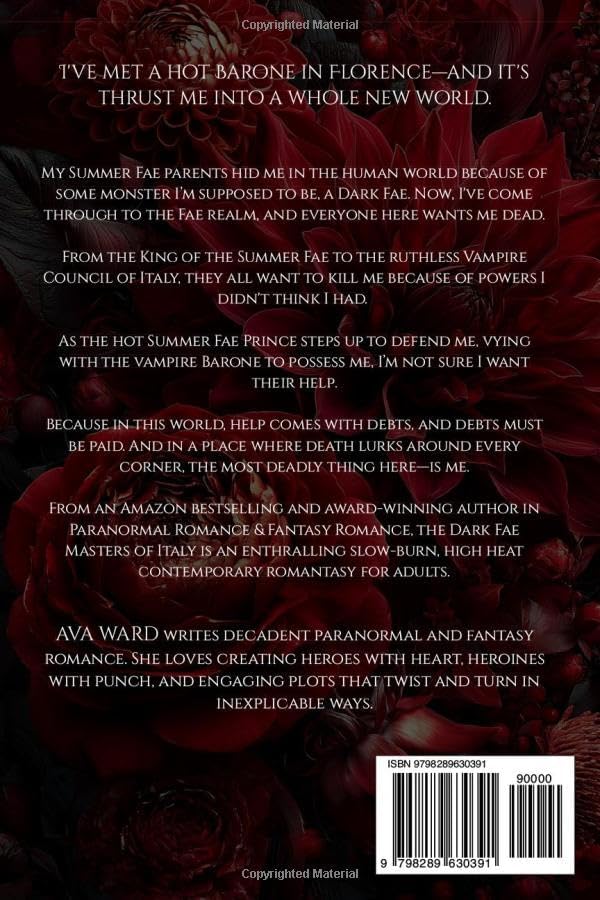 Dark Master's Kiss: Dark Fae Masters of Italy #1: A Dark Haven Paranormal Fantasy Romance by Ava Ward