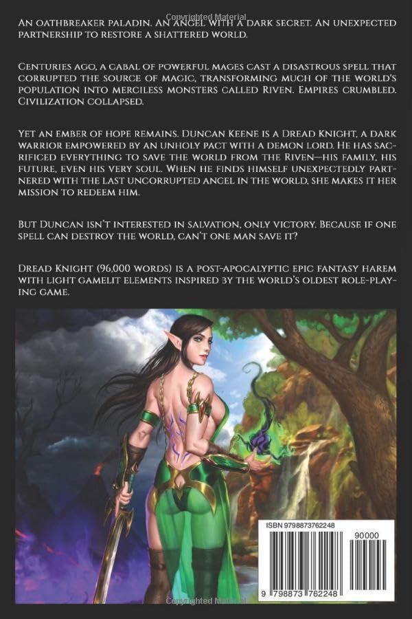 Dread Knight: A Post-Apocalyptic Fantasy Harem by Sarah Hawke