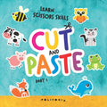 Cut and paste book for kids aged 3-5 | Learn Scissor Skills with Cute Workbook with Animals for Preschoolers: A Fun Cutting Practice for Toddlers who ... Activity | Creative Tracing papers for child by Eva Luszcz