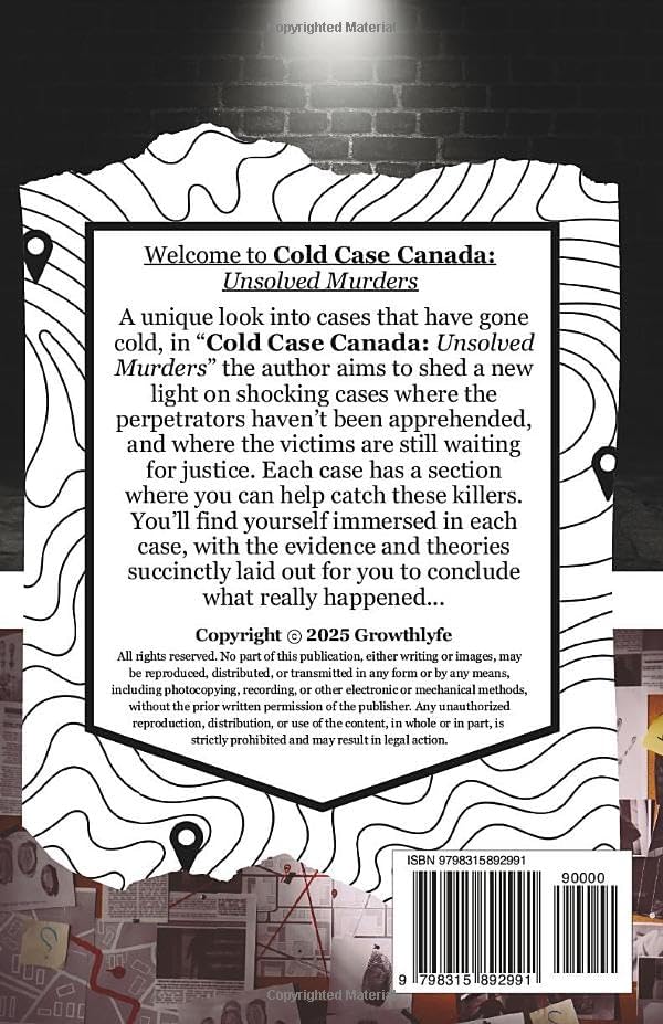 Cold Case Canada: Unsolved Murders: Chilling Cases That Still Haunt The Nation (True Crime Canada) by Growth Lyfe