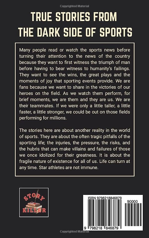 True Stories from the Dark Side of Sports: Volume One by Patrick Cirillo
