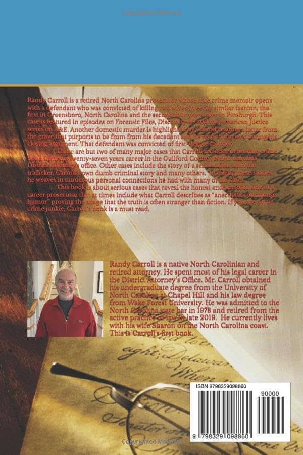 True Crime Jury Verdicts: A Prosecutor's Tale by Randy Carroll