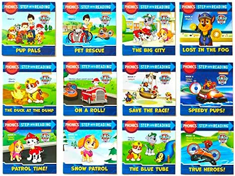 Paw Patrol Phonics Box Set (PAW Patrol) (Step into Reading) by Jennifer Liberts