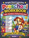 Preschool Workbook: Tracing Letters, Numbers, and Early Learning Activities: Early Learning Activities for Ages 3-5 | Alphabet Tracing, Numbers 1-10, ... Start Learning Workbook Series Book 1) by Christopher Brinkworth