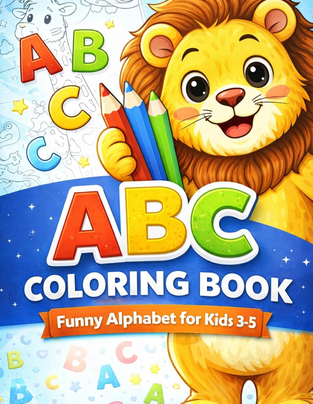 ABC Coloring Book: Funny Alphabet by Radosław Gębski