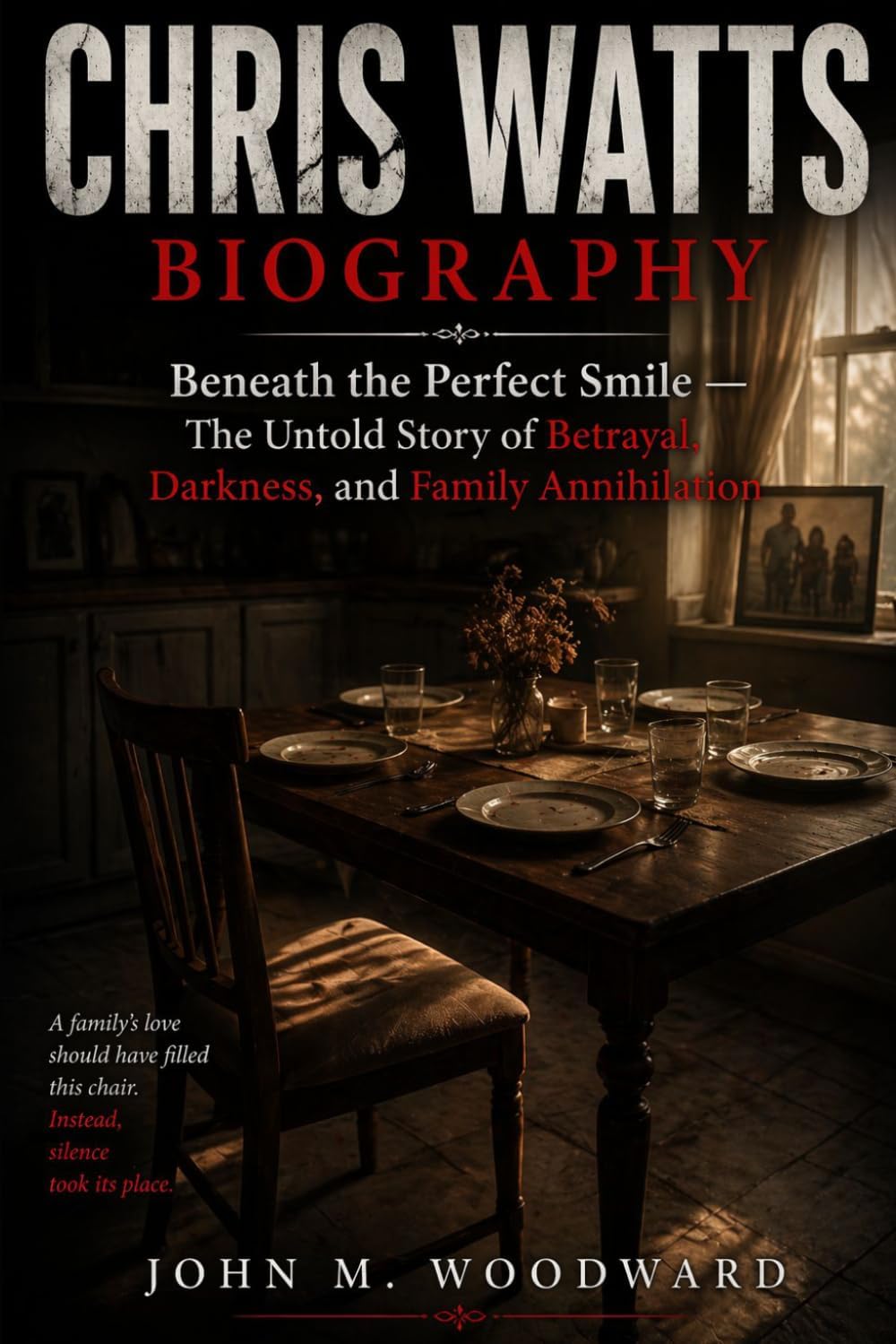 Chris Watts Biography: Beneath the Perfect Smile — The Untold Story of Betrayal, Darkness, and Family Annihilation by John Woodward