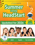Lumos Summer Learning HeadStart, Grade 1 to 2 - Fun Activities, Math, Reading, Vocabulary, Writing, Phonics, Fluency and Grammar: Standards-Aligned ... (Summer Learning HeadStart by Lumos Learning) by Lumos Learning