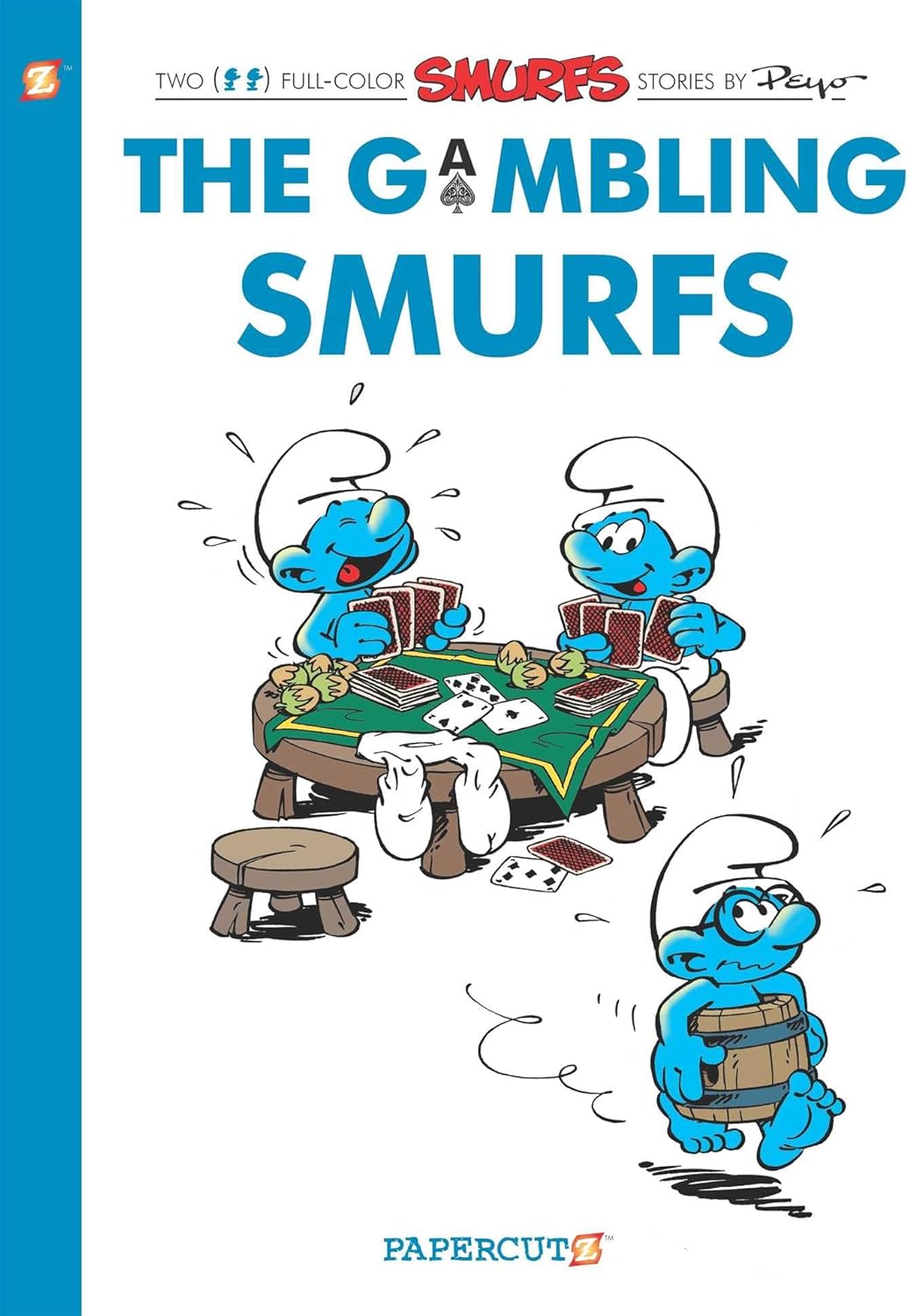The Smurfs #25: The Gambling Smurfs (25) (The Smurfs Graphic Novels) by Peyo