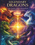 Legendary Dragons: Epic Fantasy Adult Coloring Book (Legendary Coloring Books) by Keith J. Hoskins