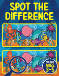 Spot the Difference Book for Kids ages 3-5: 65+ Puzzles - 300+ Differences | Seek and Find Hidden Picture Activity Book for 3-4, 4-5 | Fun Gifts for 3, 4 and 5 Year Old Children by Splendid Youth