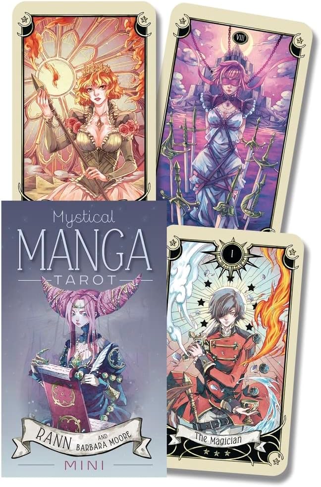 Mystical Manga Tarot Mini Deck by Barbara Moore