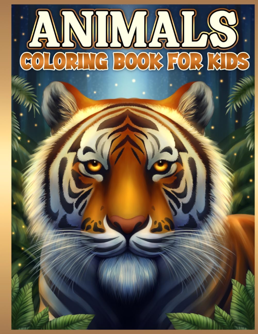 Animals Coloring Book for Kids: For Boys and Girls Ages 4-8 and 8-12 by BJB Publishing