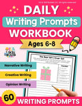 Writing Prompts Workbook for Kids Ages 6-8: 60 Excellent Writing Prompts for Young Kids to Improve Writing Skills | Narrative, Creative, and Opinion ... 1-2 (Writing Prompt Workbooks for Grades 1-5) by Jen Goasdone