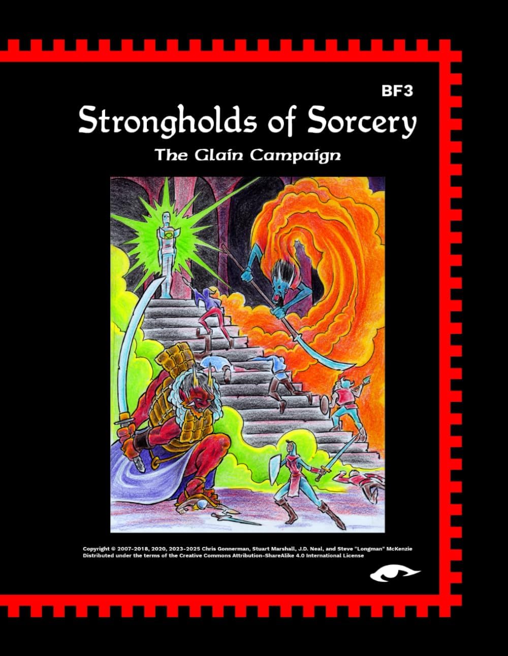 Strongholds of Sorcery: The Glain Campaign by Chris Gonnerman