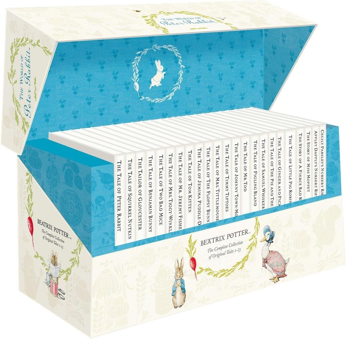 The World of Peter Rabbit (The Original Peter Rabbit, Books 1-23, Presentation Box) by Beatrix Potter