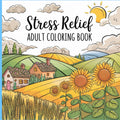 Stress Relief Adult Coloring Book by Heady Lotus
