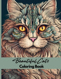 Beautiful Cats Coloring Book: An Adult Coloring Book for Stress Release and Relaxation. Beautiful Cats (Siamese, Savannah, Persian, Himalayan) by Hector Pellot