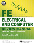 PPI FE Electrical and Computer Review Manual – Comprehensive FE Book for the FE Electrical and Computer Exam by Michael R. Lindeburg PE
