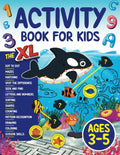 The XL Activity Book for Kids ages 3-5: Puzzles, Early Learning and Creative Fun | Activities for Travel and at Home by Splendid Youth