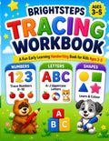 BrightSteps Tracing Workbook: A Fun Early Learning Handwriting Book for Kids Ages 3–5 (My First Learning Workbook) by Bright steps Learning