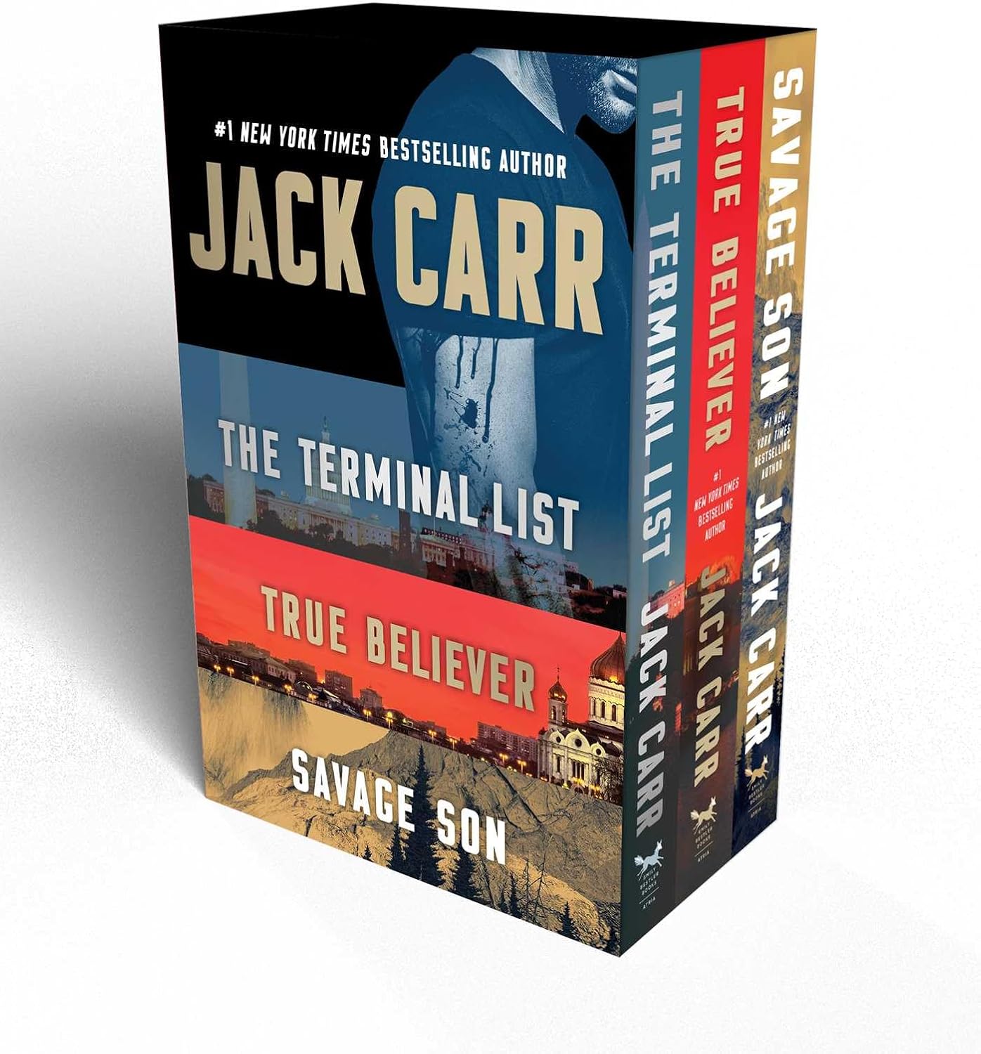 Jack Carr Terminal List Boxed Set: The Terminal List, True Believer, Savage Son by Jack Carr