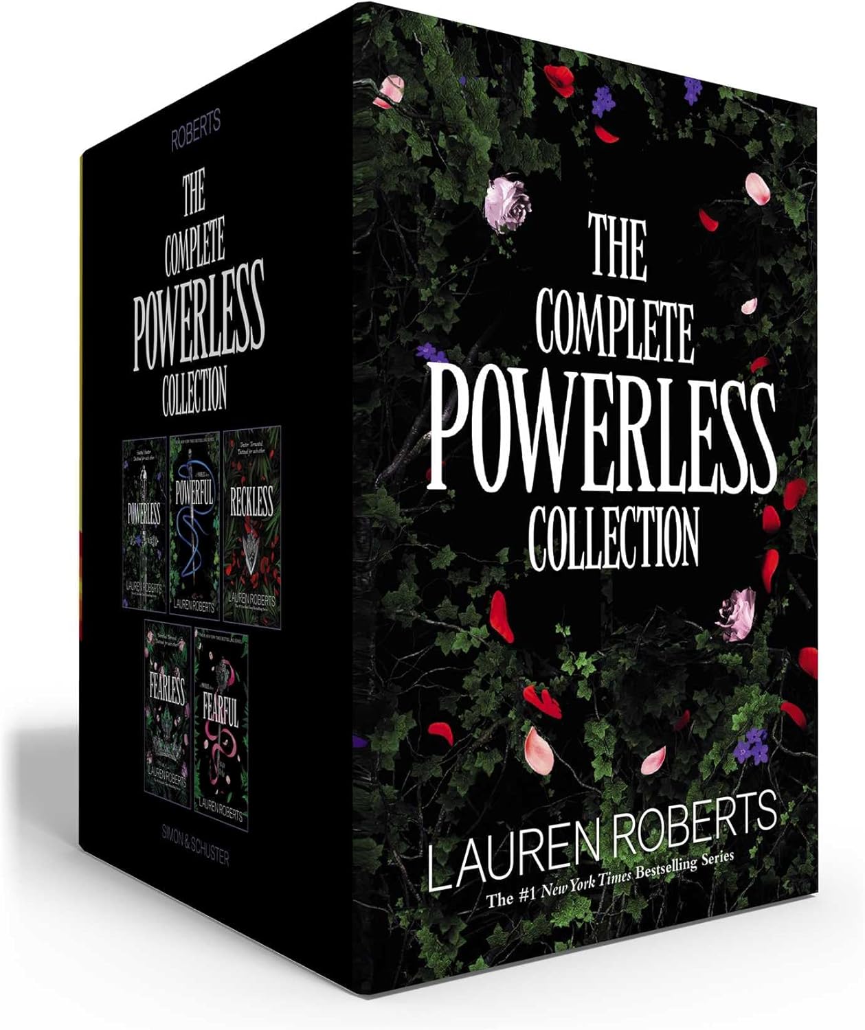 The Complete Powerless Collection (Boxed Set): Powerless, Powerful, Reckless, Fearless, Fearful (The Powerless Trilogy) by Lauren Roberts