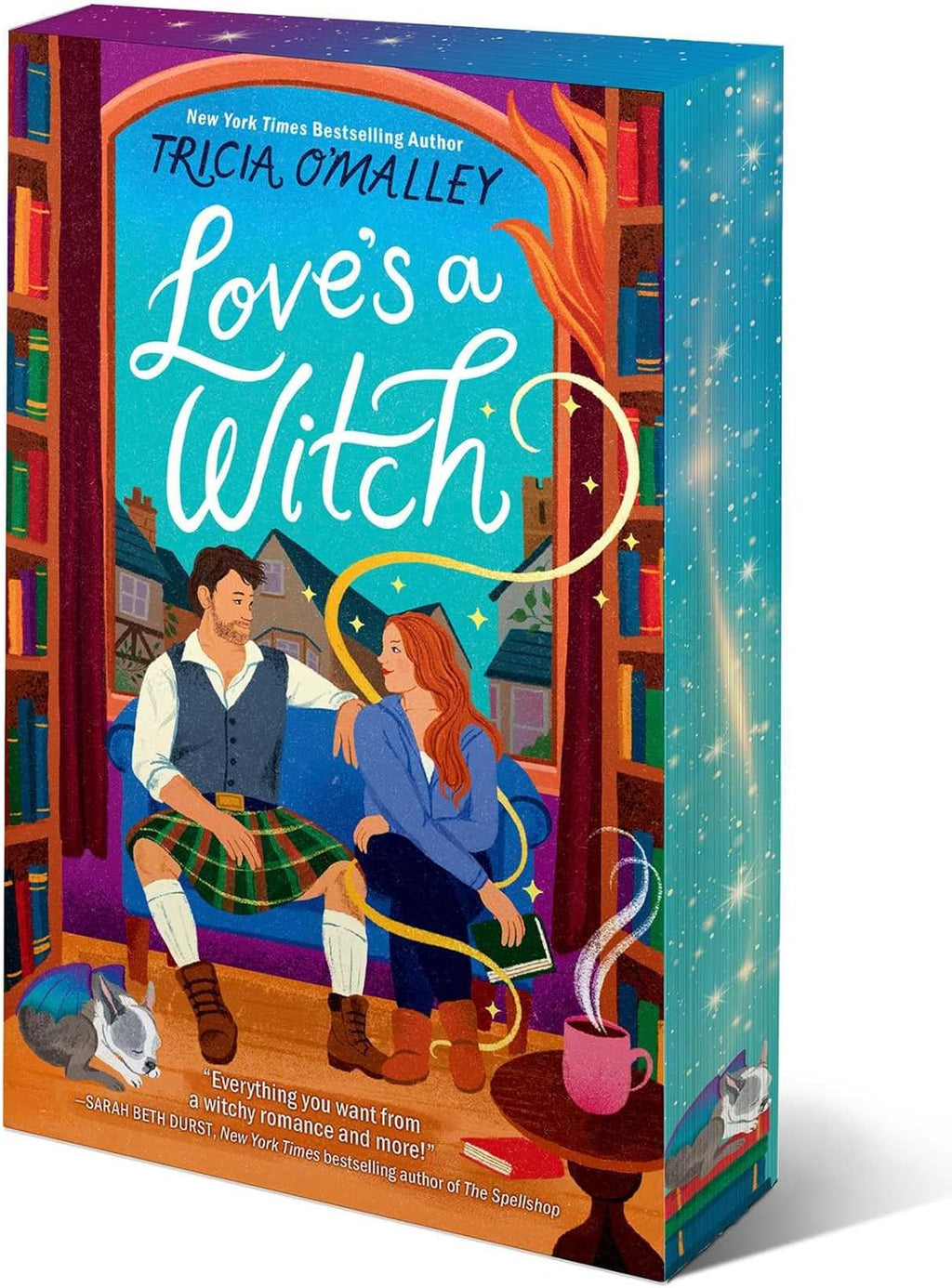 Love's a Witch: A Cozy Fantasy Romance (The Scottish Charms Series) by Tricia O'Malley