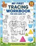 My First Tracing Workbook for Kids Ages 3–5: Learn to Trace Letters, Numbers, Shapes and Lines | Preschool Pre-Writing Practice by Ademir Comini