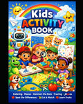 My First Activity Book for Kids Ages 3-6: Mazes, Connect the Dots, Tracing & Learning Fun by Emerson Lousa