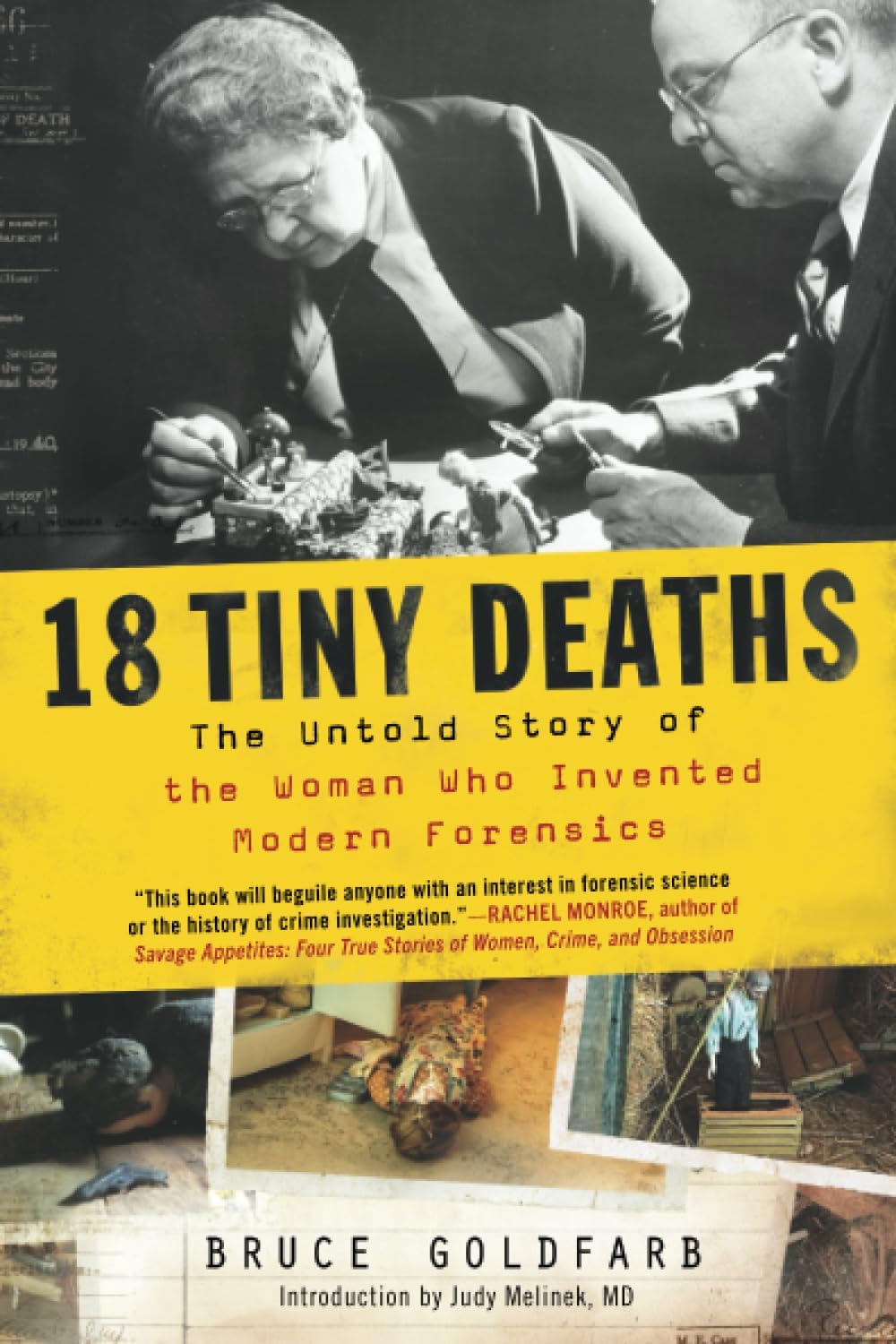 18 Tiny Deaths: The Untold Story of the Woman Who Invented Modern Forensics (Historical Medical Science and True Crime Book for Adults) by Bruce Goldfarb