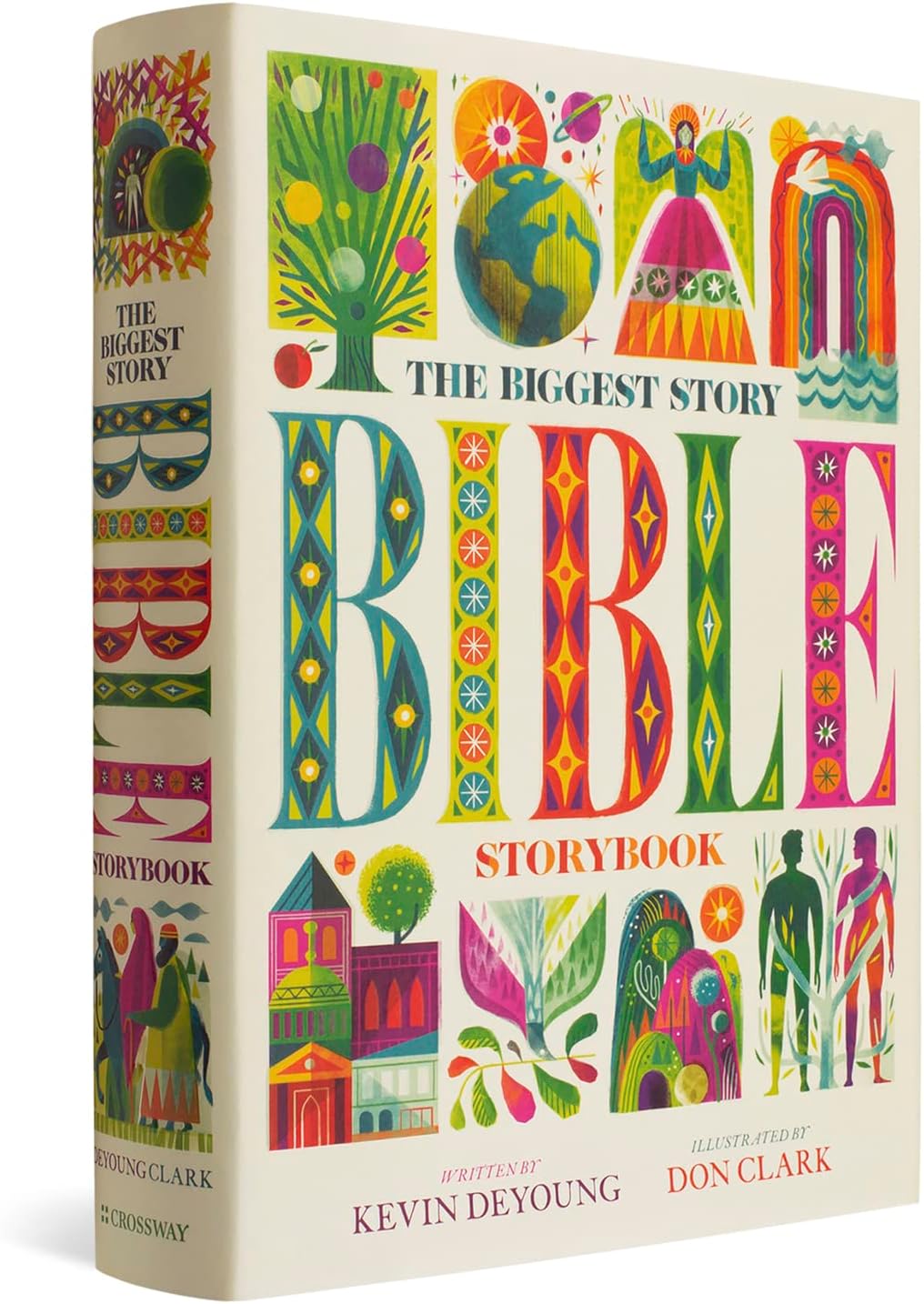 The Biggest Story Bible Storybook (Hardcover): Bible Stories for Kids Ages 6 12 by Kevin DeYoung