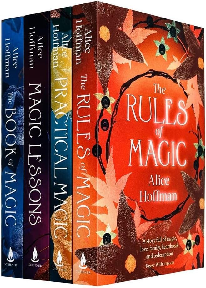 The Practical Magic Series Collection 4 Books Set By Alice Hoffman (Practical Magic, The Rules of Magic, Magic Lessons & The Book of Magic) by Alice Hoffman