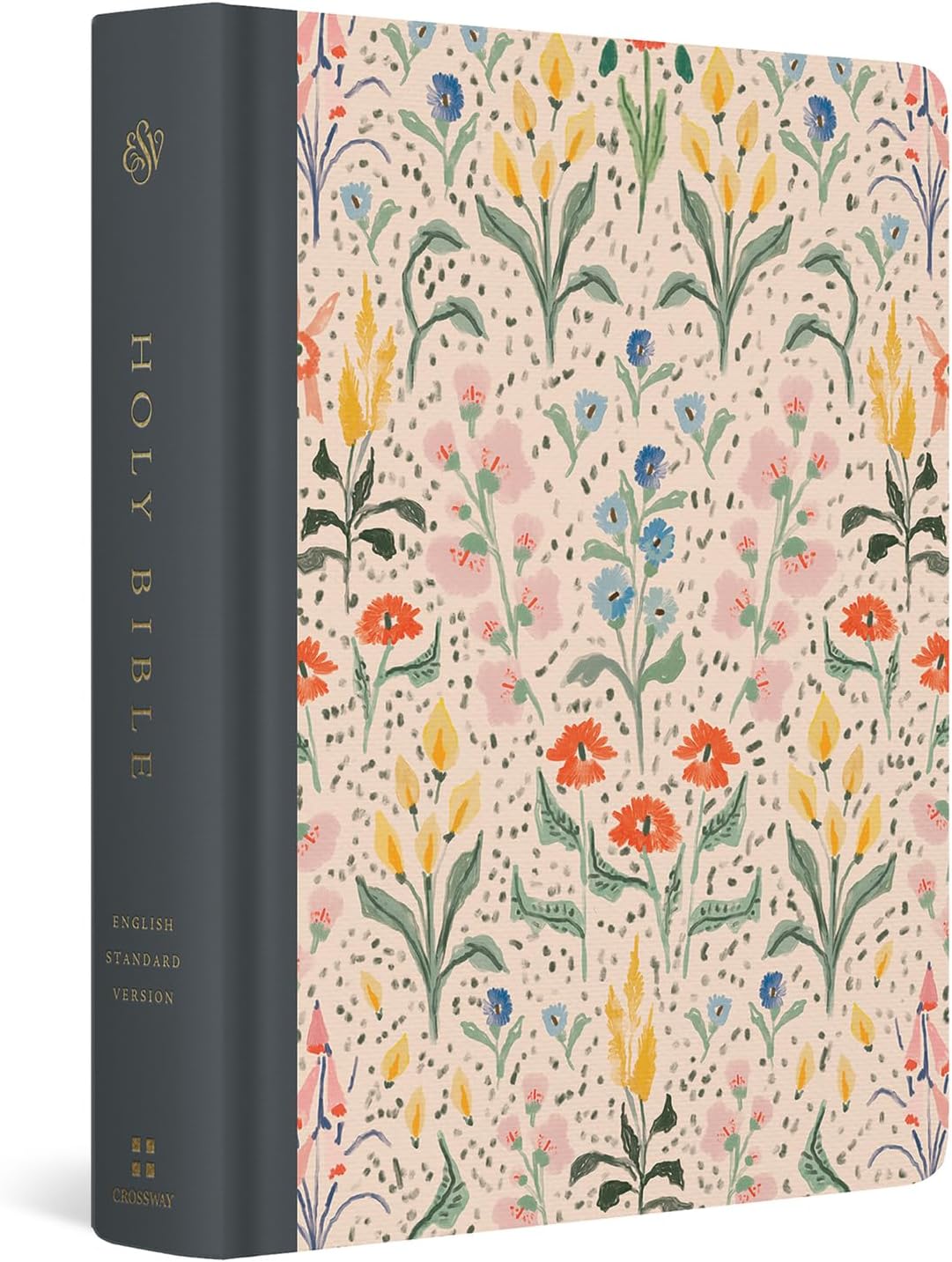 ESV Single Column Journaling Bible, Artist Series (Cloth over Board, Lulie Wallace, In Bloom): Holy Bible, English Standard Version by ESV Bibles