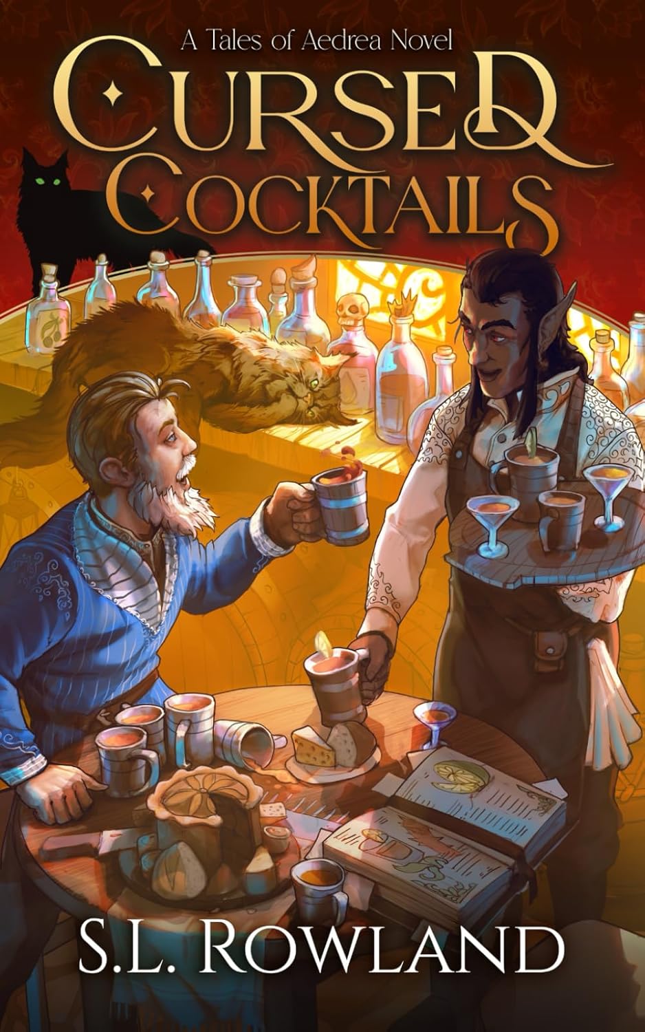 Cursed Cocktails (Tales of Aedrea) by S.L. Rowland